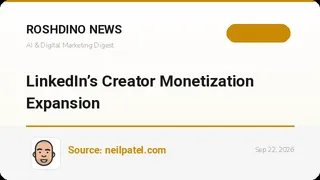 لینکدین درآمدزایی سازندگان محتوا را گسترش می‌دهد؛ از اشتراک پولی تا بازار همکاری با برندها